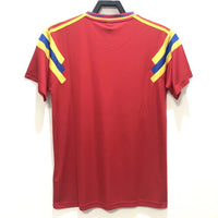Colombia 1990/91 Red/Yellow/Blue Away Jersey