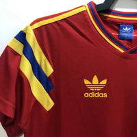 Colombia 1990/91 Red/Yellow/Blue Away Jersey