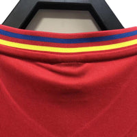 Colombia 1990/91 Red/Yellow/Blue Away Jersey