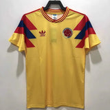 Colombia 1990/91 Yellow/Red Home Jersey