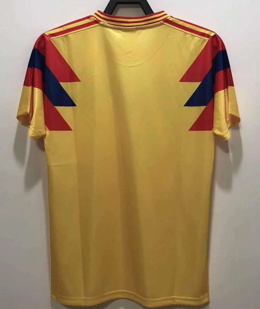 Colombia 1990/91 Yellow/Red Home Jersey