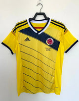 Colombia 2014 Yellow/Black/White Home Jersey