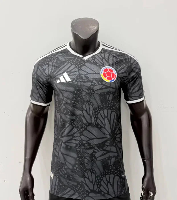 Colombia 2026 Black/Grey Home Player Version Jersey