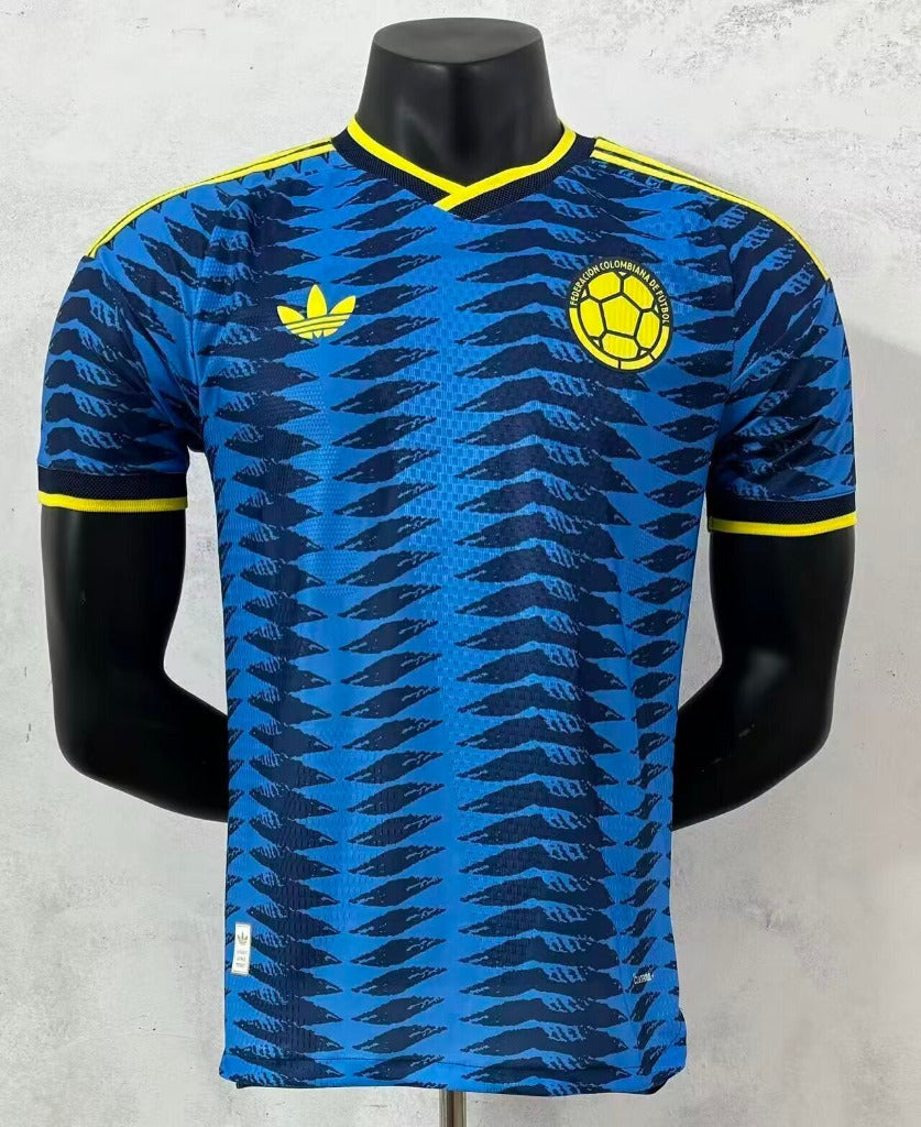 Colombia 2026 Blue Away Player Version Jersey