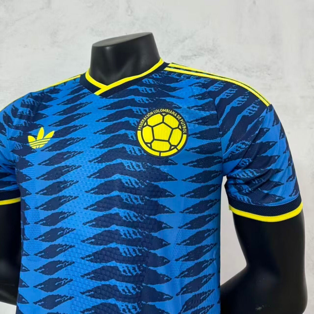 Colombia 2026 Blue Away Player Version Jersey