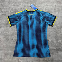 Colombia 2026 Deep Blue/Bright Yellow World Cup Away Women Jersey