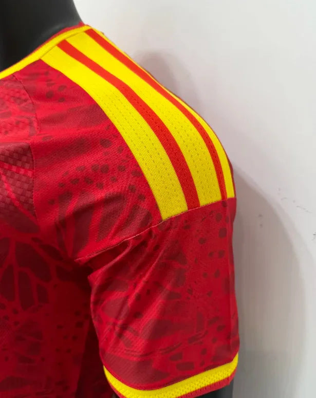Colombia 2026 Red/Yellow Home Player Version Jersey
