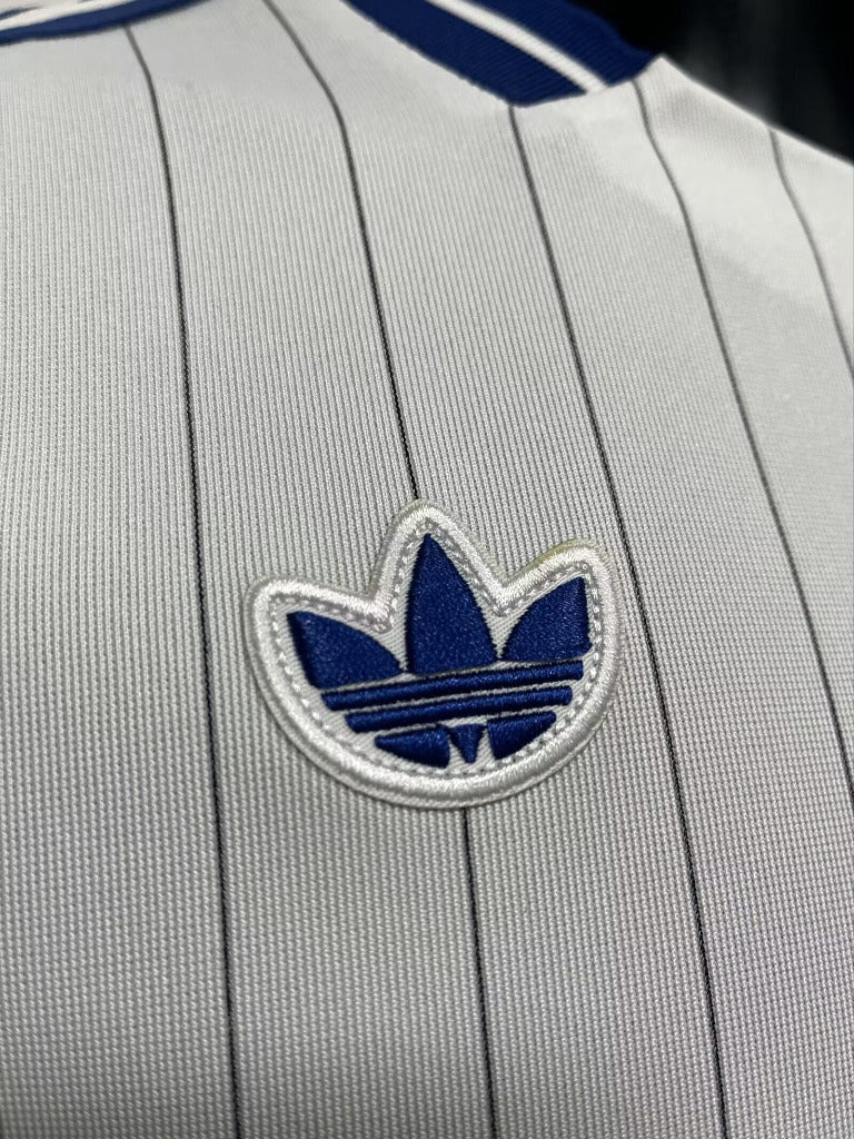 Colombia 2026 White/Blue Pinstripes Jersey