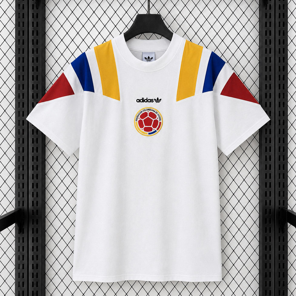 Colombia 2026 White/Blue/Yellow Jersey