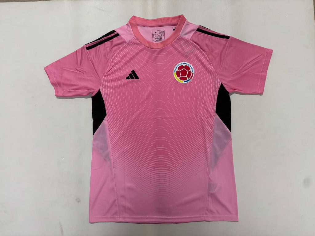 Colombia 2026 World Cup Pink/Black Goalkeeper Jersey