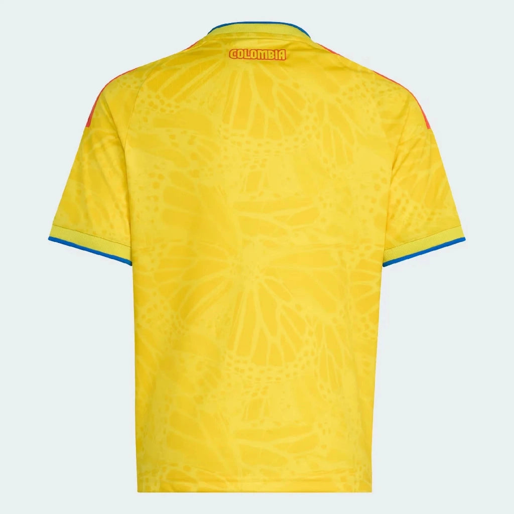 Colombia 2026 Yellow Home Youth Jersey