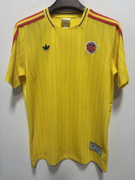 Colombia 2026 Yellow/Red Vertical Stripes Jersey
