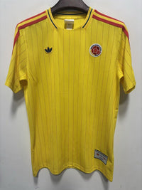 Colombia 2026 Yellow/Red Vertical Stripes Jersey