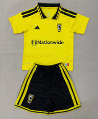Colombia 26/27 Bright Yellow/Black Home Kids Jersey Set