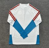 Colombian 2026 White/Blue/Yellow/Red Tiro Training Long Sleeve Jersey