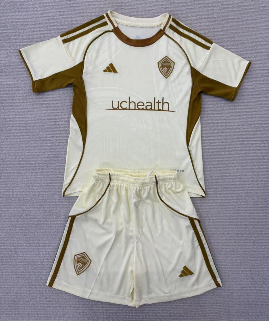 Colorado Rapids 25/26 Pre-Game Kids Jersey Set
