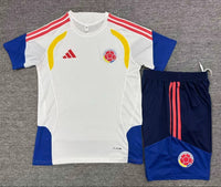 Columbia 2026 White/Blue/Yellow Training Kids Jersey Set