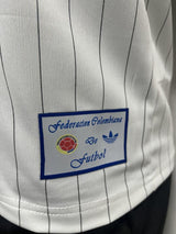 Colombia 2026 White/Gray Vertical Stripes Jersey