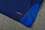 Columbia 26/27 Sapphire Blue/Navy with Red Stripes Training Tracksuit Set