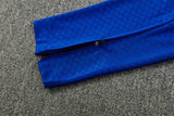 Columbia 26/27 Sapphire Blue/Navy with Red Stripes Training Tracksuit Set
