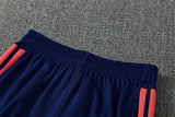 Columbia 26/27 Sapphire Blue/Navy with Red Stripes Training Tracksuit Set