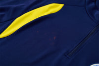 Columbia 26/27 Sapphire Blue/Navy with Red Stripes Training Tracksuit Set