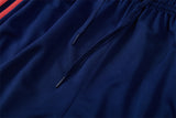 Columbia 26/27 Sapphire Blue/Navy with Red Stripes Training Tracksuit Set