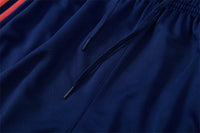 Columbia 26/27 Sapphire Blue/Navy with Red Stripes Training Tracksuit Set