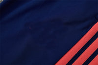 Columbia 26/27 White/Royal Blue with Red Stripes Training Tracksuit Set