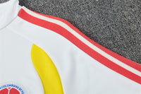 Columbia 26/27 White/Royal Blue with Red Stripes Training Tracksuit Set
