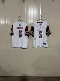 Commanders 25/26 Daniels #5 White Game Kids Jersey