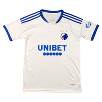 Copenhagen 26/27 White/Blue Stripes with Trim Home Jersey