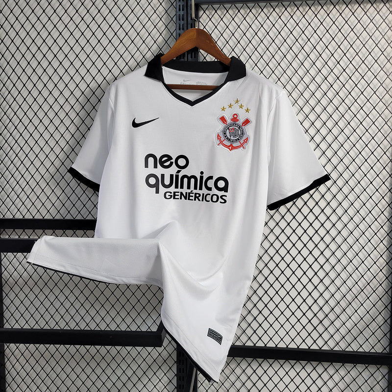 Corinthian 2011 Retro White Home Jersey