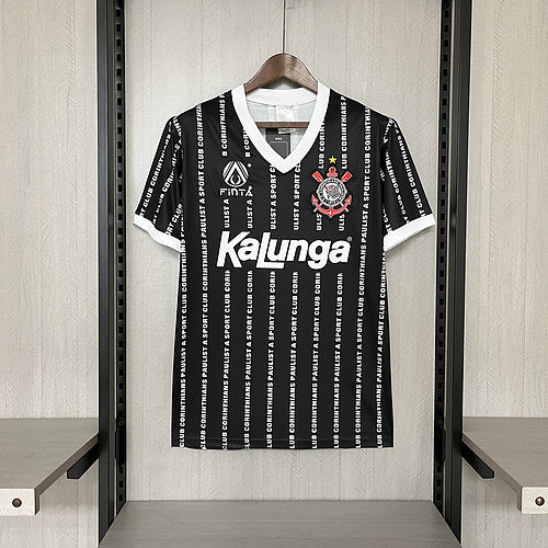Corinthians 1994 Vintage Retro Black Away Jersey