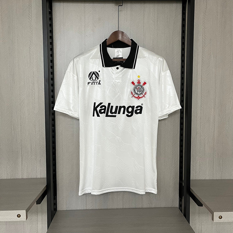 Corinthians 1994 Vintage Retro White Home Jersey