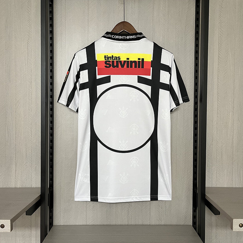Corinthians 1996 Vintage Retro White Home Jersey