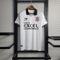 Corinthians 1997 Retro Version White Home Jersey