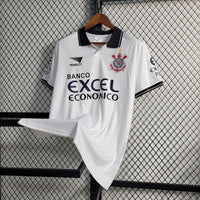 Corinthians 1997 Retro Version White Home Jersey