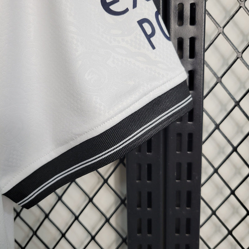 Corinthians 1997 Retro Version White Home Jersey