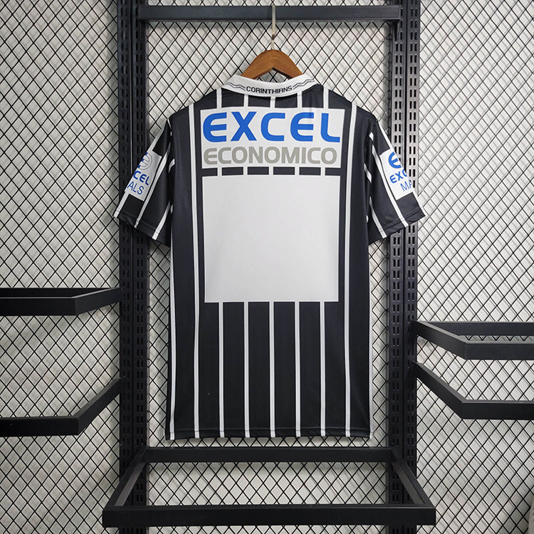 Corinthians 1997 Vintage Retro Black Away Jersey