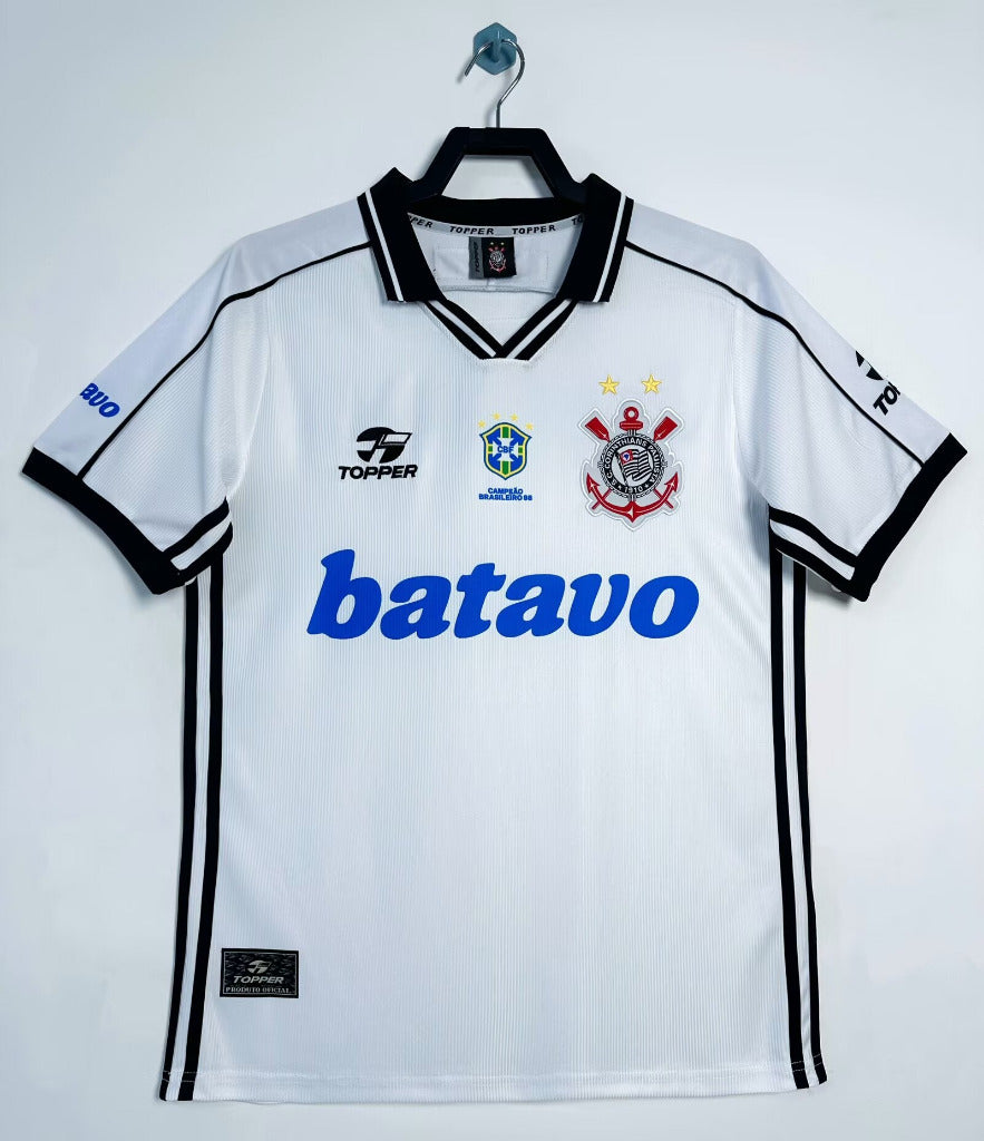 Corinthians 1999/00 Vintage Retro Home Jersey - Concept Kits
