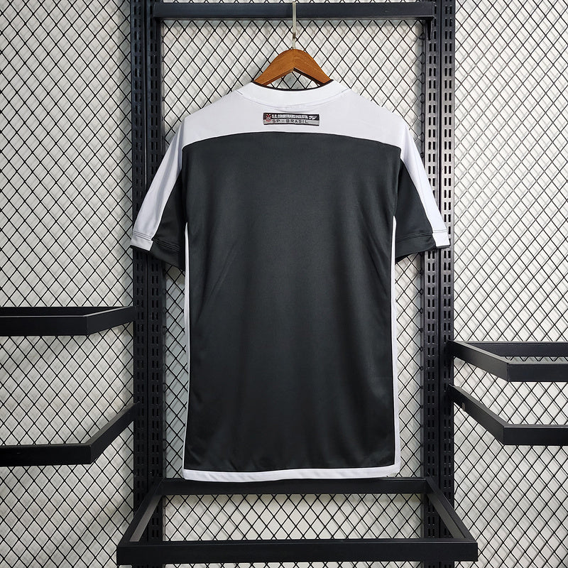Corinthians 2000 Retro Version Black/White Away Jersey