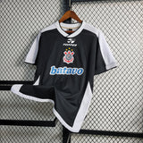Corinthians 2000 Retro Version Black/White Away Jersey