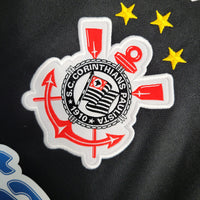 Corinthians 2000 Retro Version Black/White Away Jersey