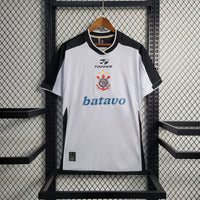 Corinthians 2000 Retro Version Black/White Home Jersey