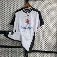 Corinthians 2000 Retro Version Black/White Home Jersey