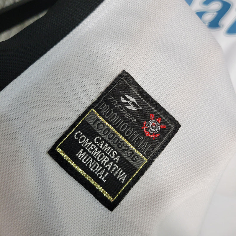Corinthians 2000 Retro Version Black/White Home Jersey