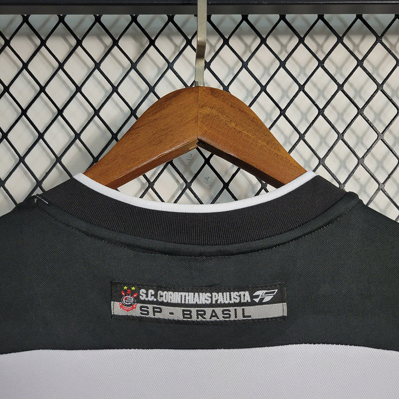 Corinthians 2000 Retro Version Black/White Home Jersey