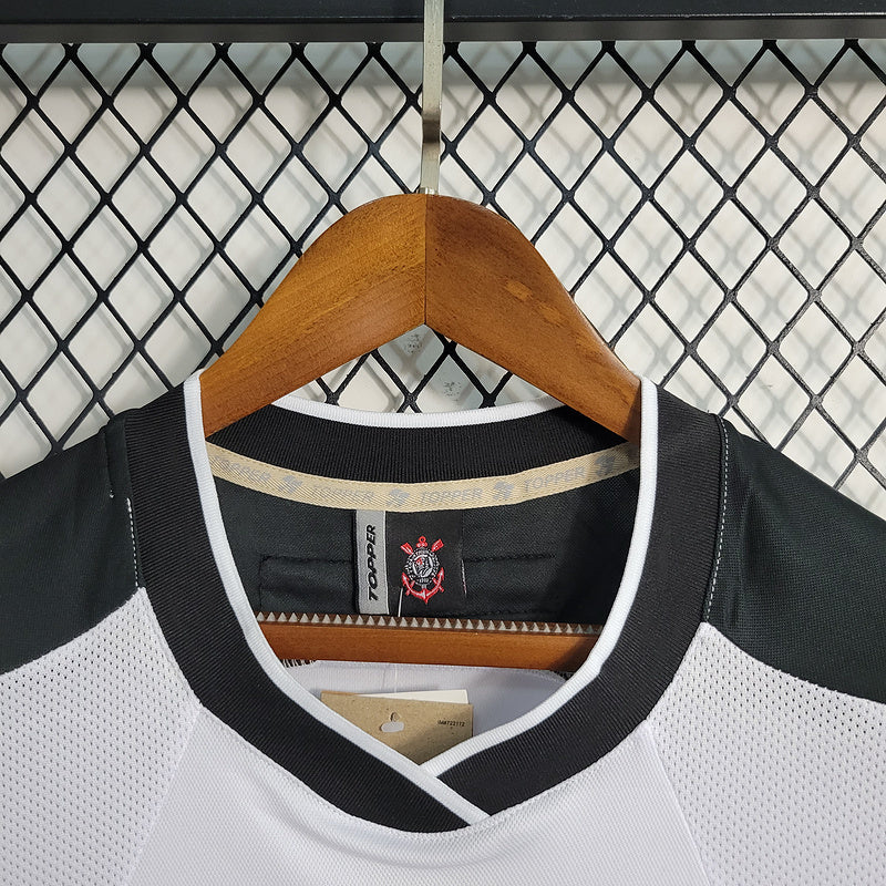 Corinthians 2000 Retro Version Black/White Home Jersey