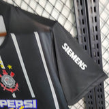 Corinthians 2004 Retro Version Black Away Jersey